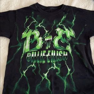 hot topic billie eilish graphic tee